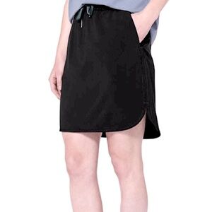 LULULEMON On the fly skirt drawstring waist black